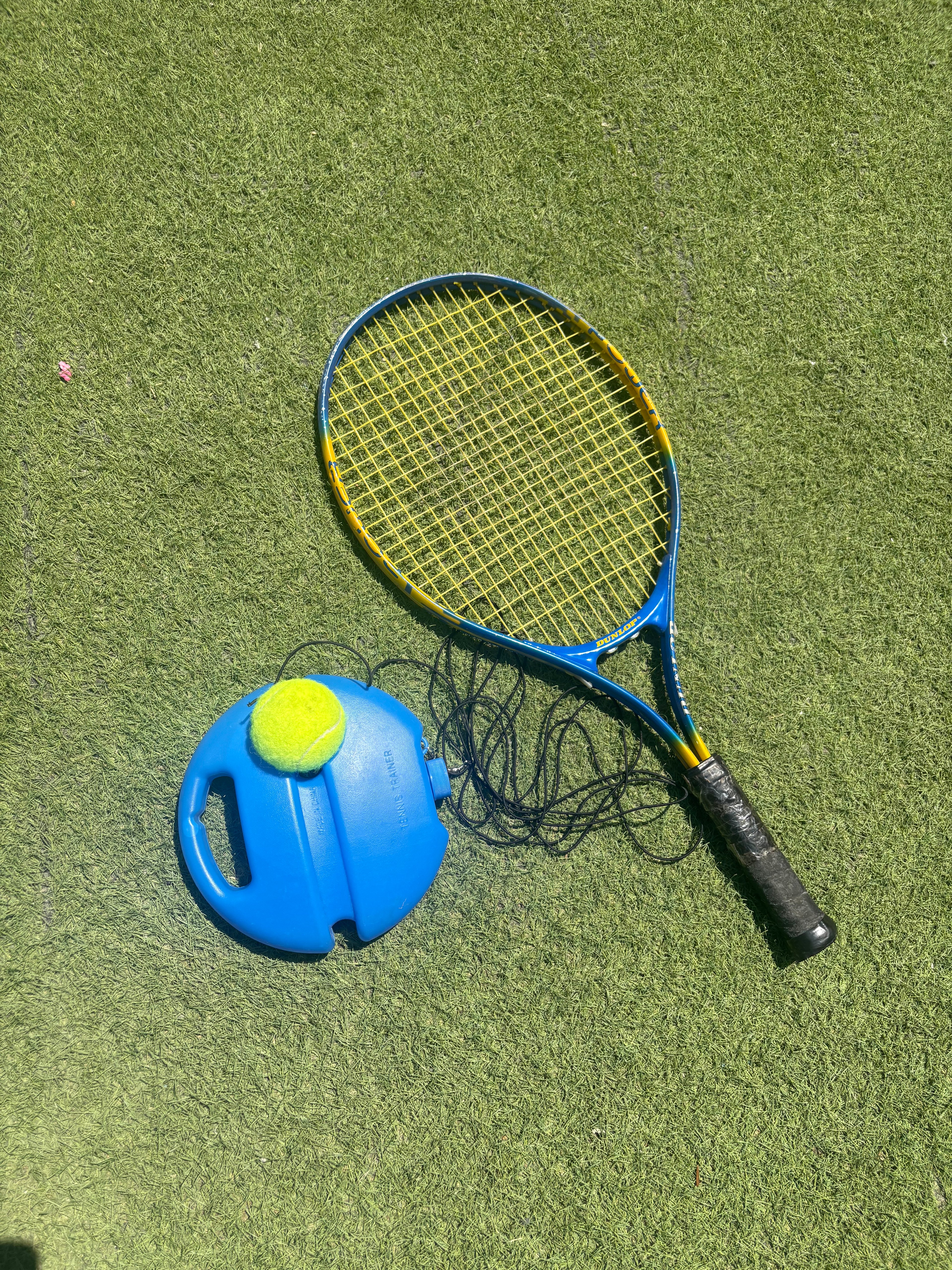 Entrenador de Tenis Portátil SetPoints Pro + Raqueta Niños