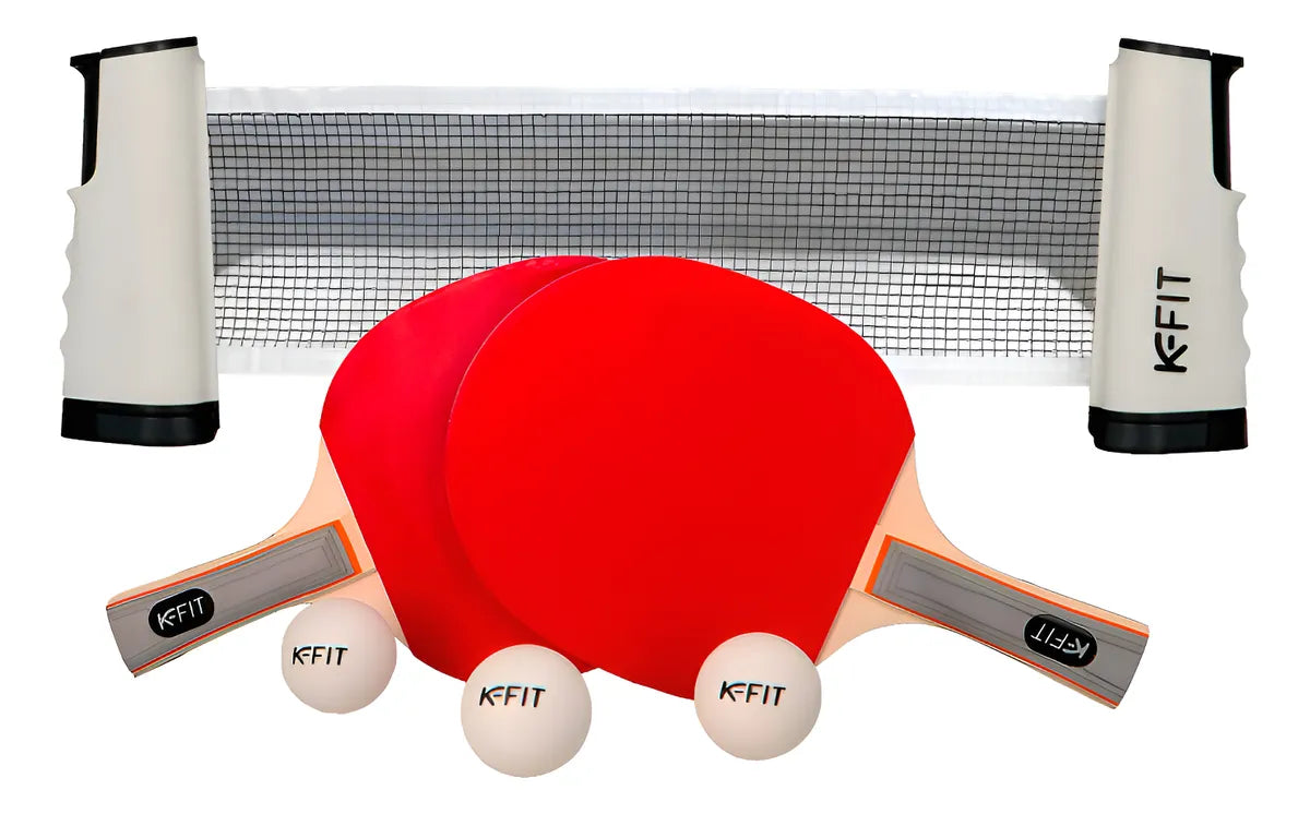 Set Ping Pong Tenis Mesa 2 Paleta + 3 Pelotas + Malla