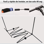 Malla de Tenis Mini Fútbol Portátil 3 Metros x 70cm