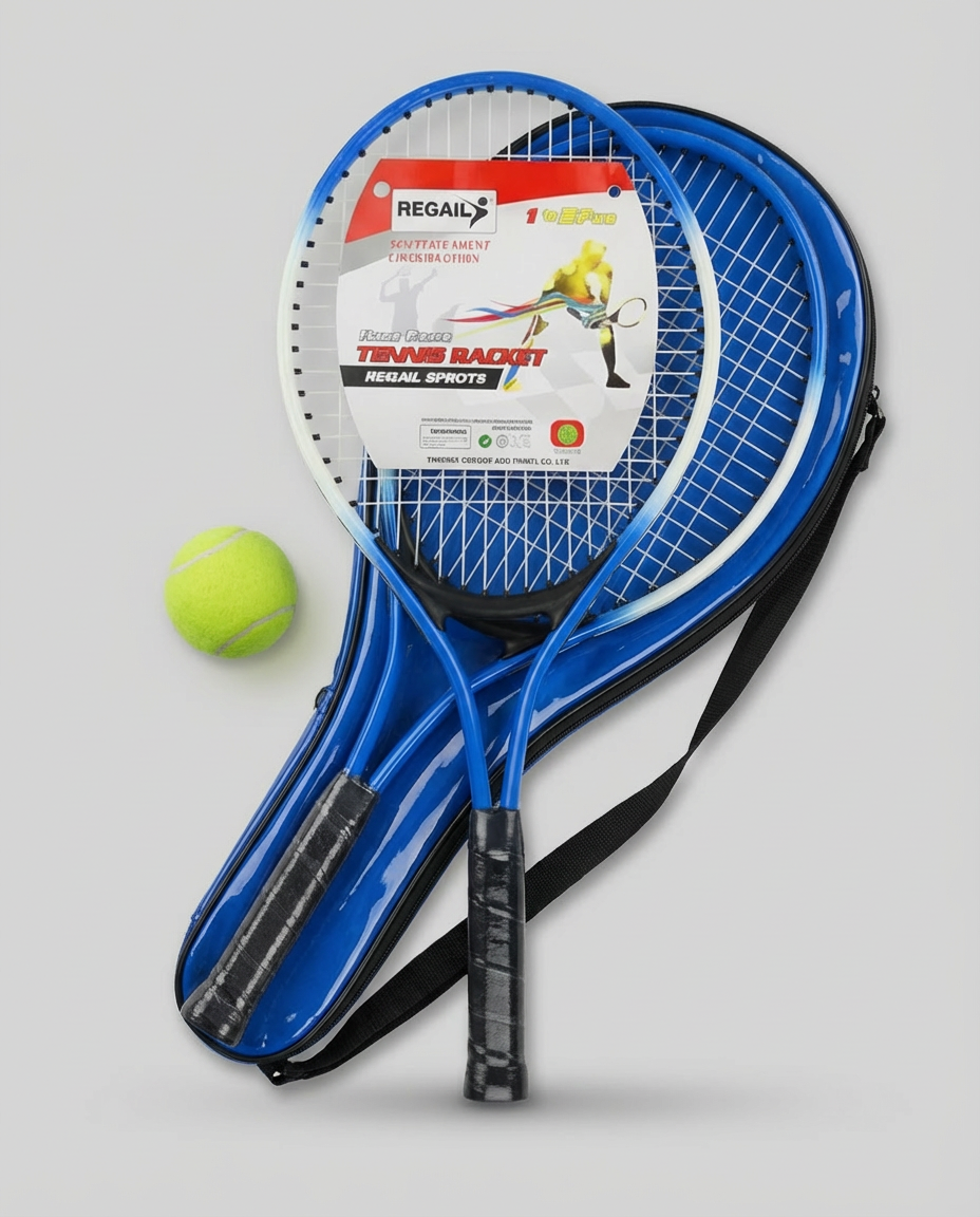Set de 2 Raquetas de tenis para niños 21+ Pelota