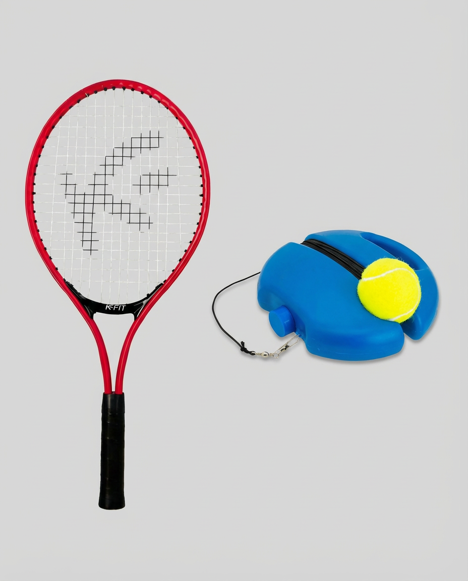 Entrenador de Tenis Portátil SetPoints Pro + Raqueta Adulto