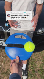 Entrenador de Tenis Portátil SetPoints Pro para Práctica y Diversión